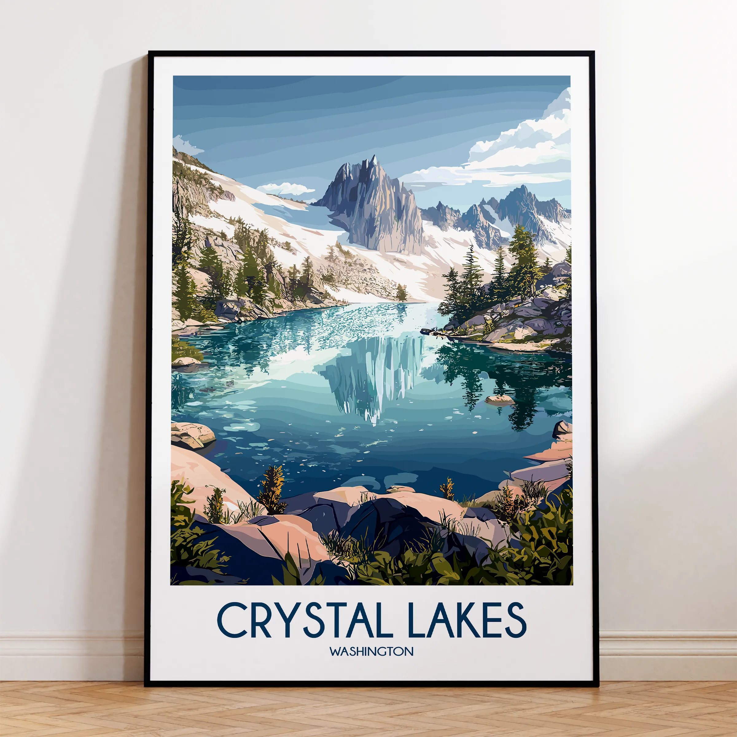 Crystal Lakes Gallery Quality Print