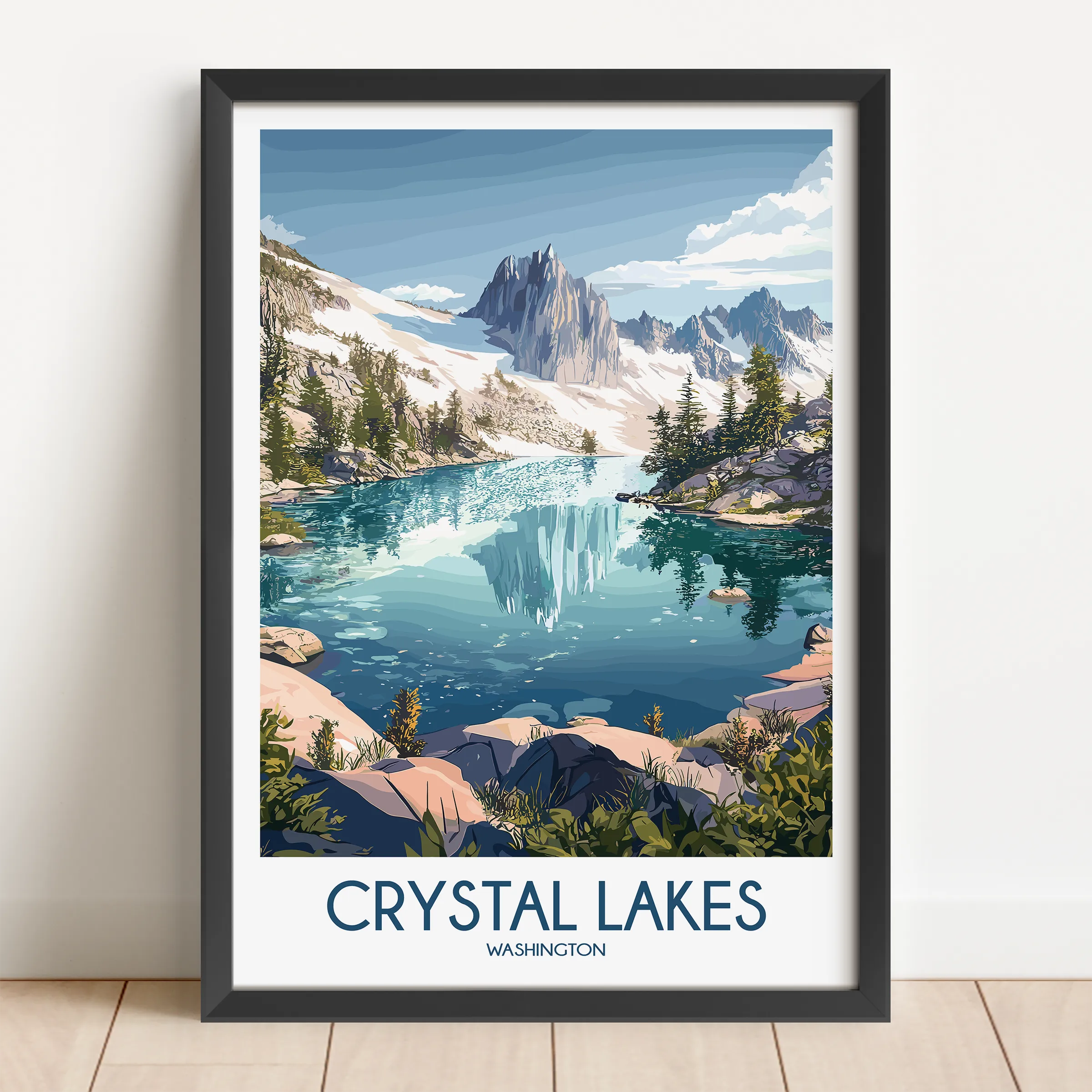 Crystal Lakes Home Office Decor