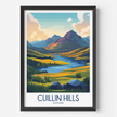 Cuillin Hills Minimalist Wall Art