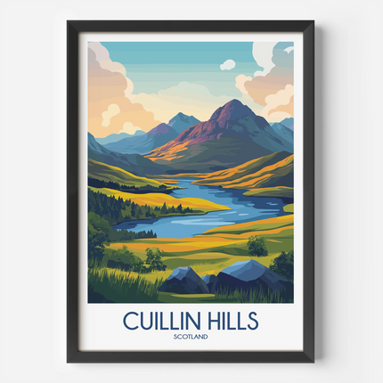 Cuillin Hills Minimalist Wall Art
