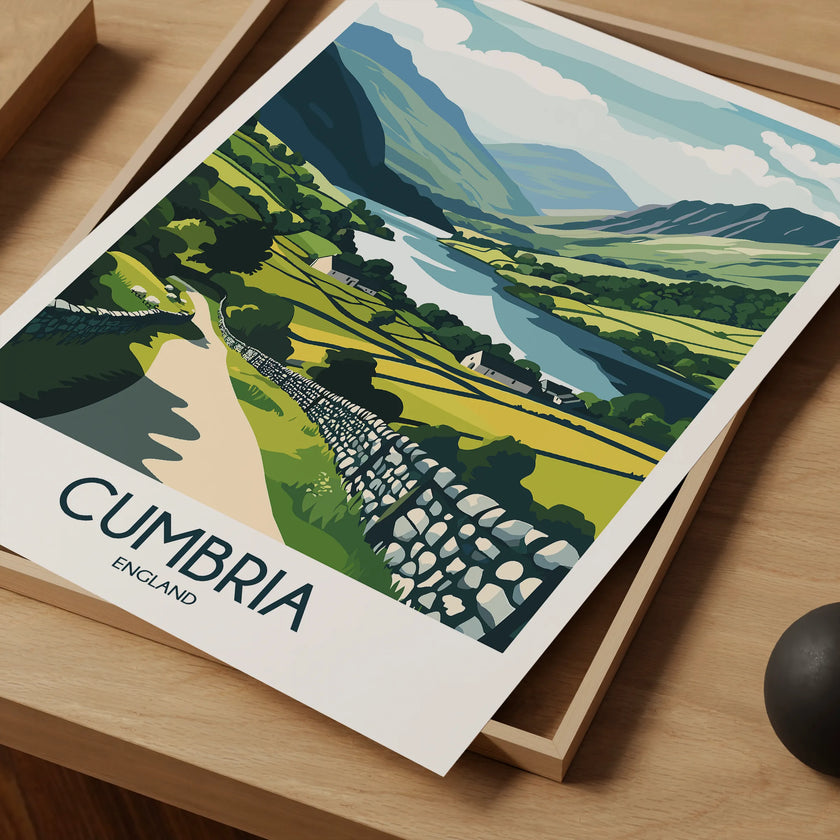 Cumbria England Gallery Quality Print