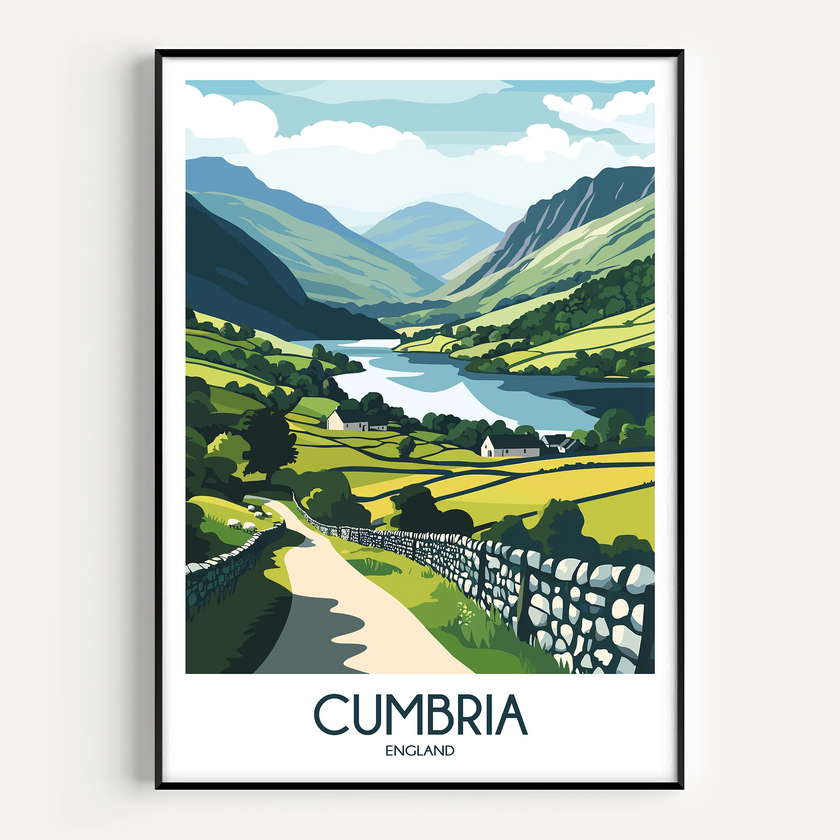 Cumbria England Home Office Decor