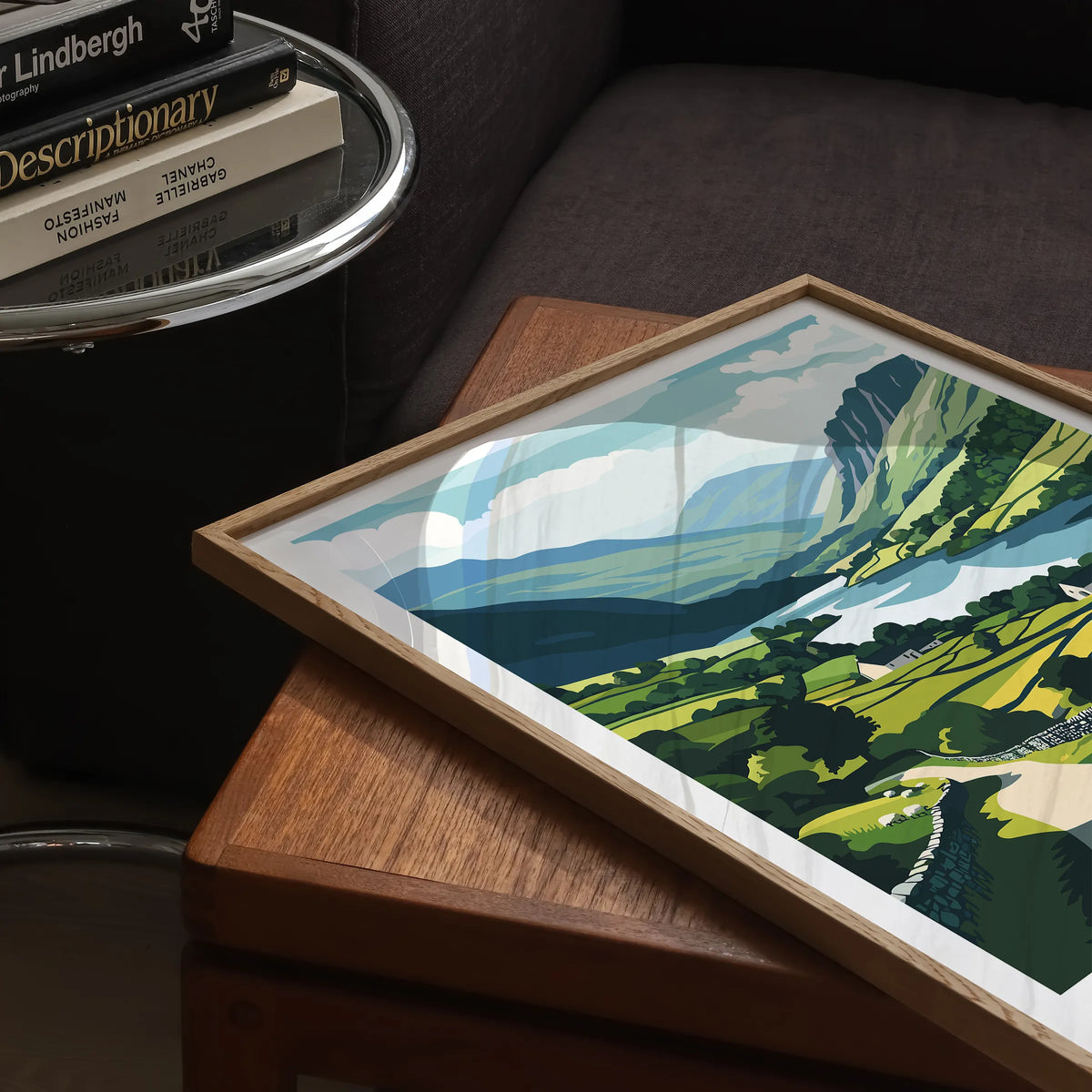 Cumbria England Souvenir Poster Print