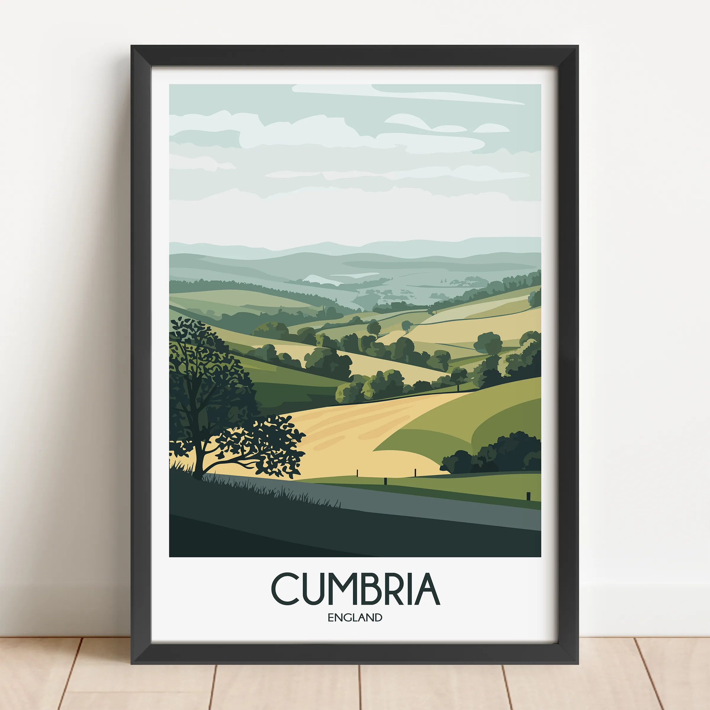 Cumbria Minimalist Wall Art
