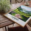 Cumbria Souvenir Poster Print