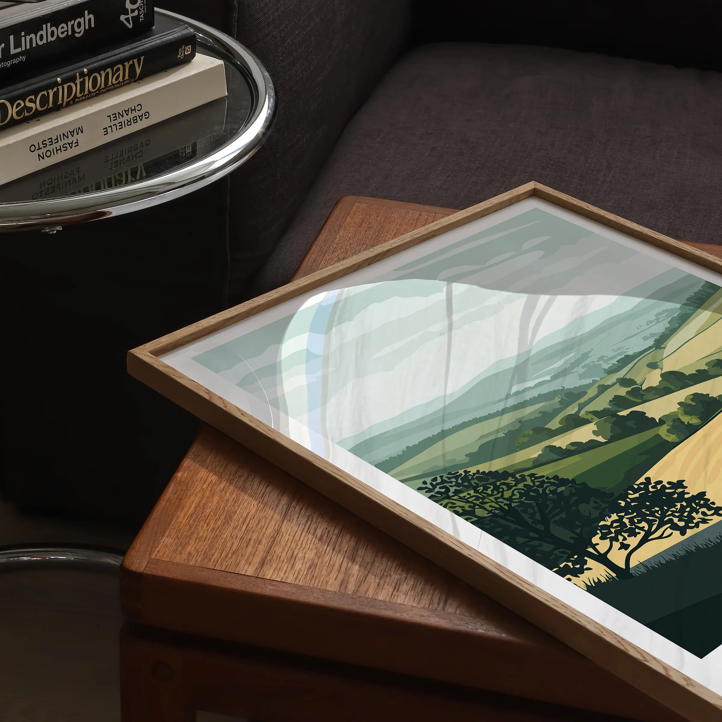 Cumbria Vintage Style Print