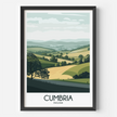 Cumbria Vintage Style Print