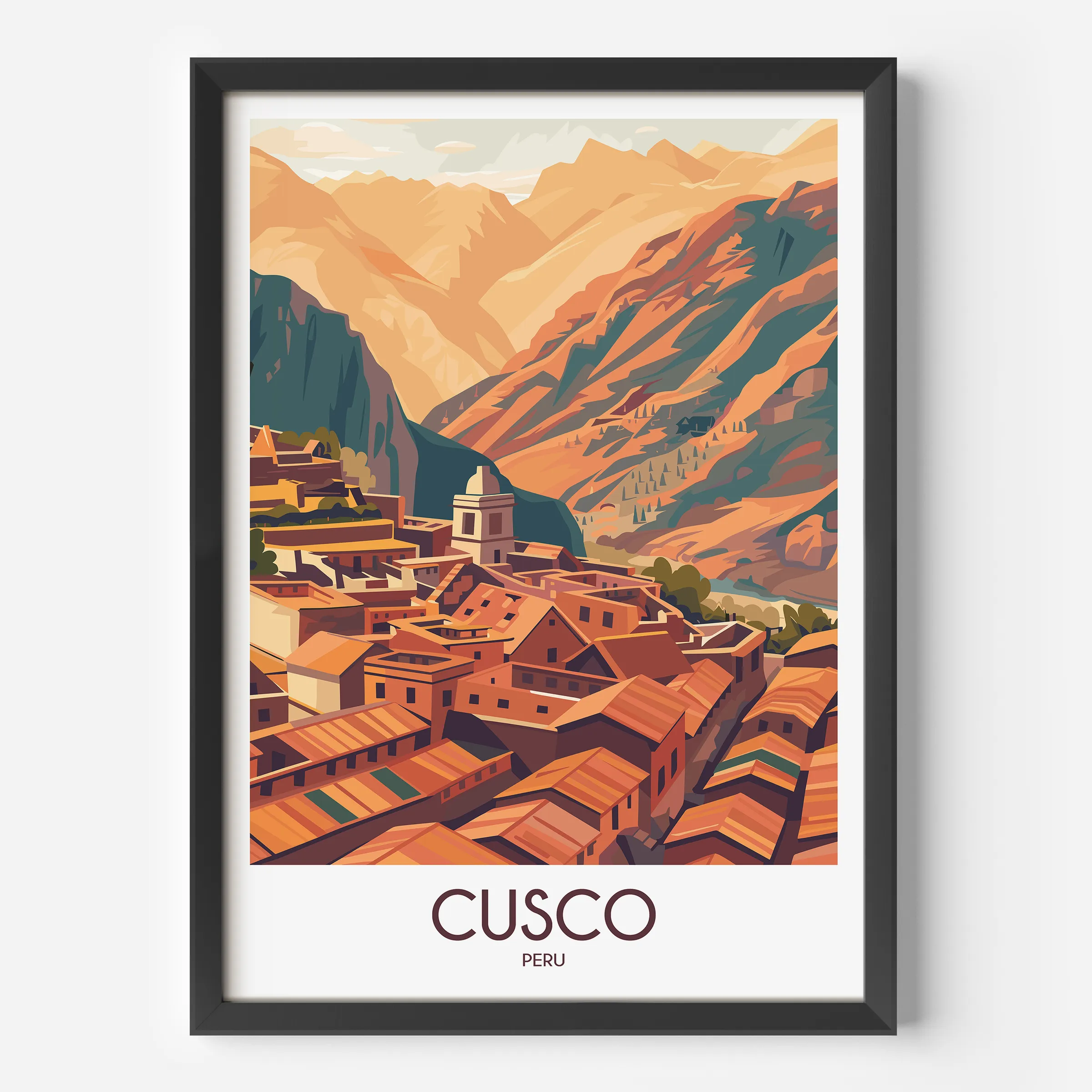 Cusco Destination Art Gift
