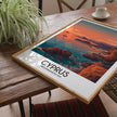 Cyprus Modern Travel Poster