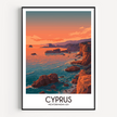 Cyprus Scenic Landscape Art