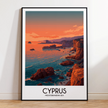 Cyprus Souvenir Poster Print
