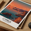 Cyprus Vintage Style Print