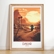 Dakar Destination Art Gift