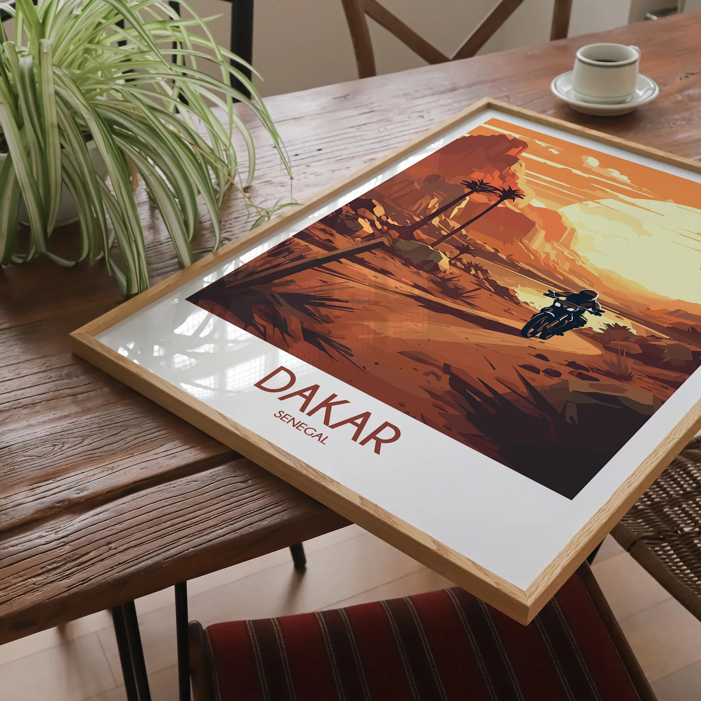 Dakar Scenic Landscape Art
