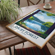 Dalby Forest Scenic Landscape Art