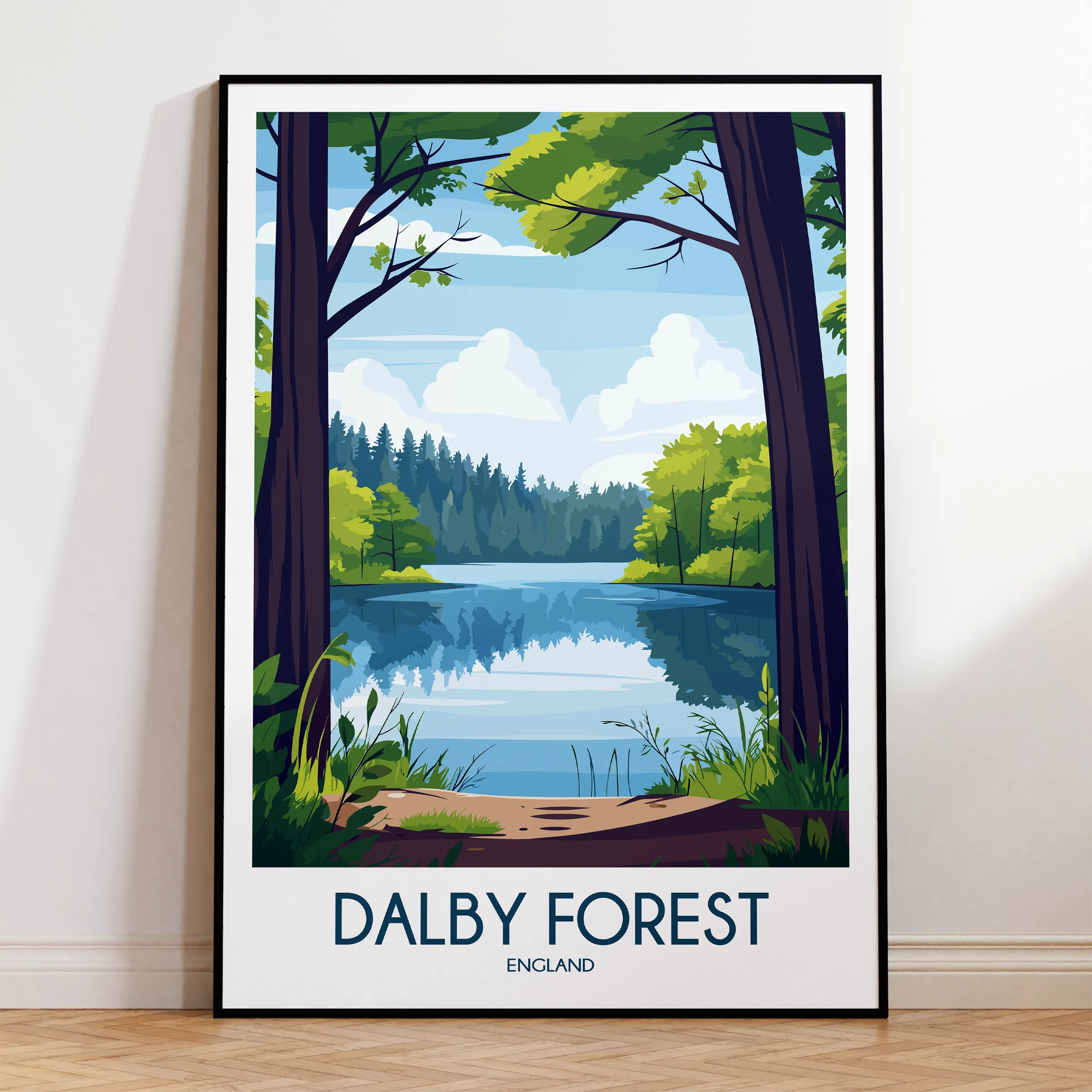 Dalby Forest Travel Memory Gift