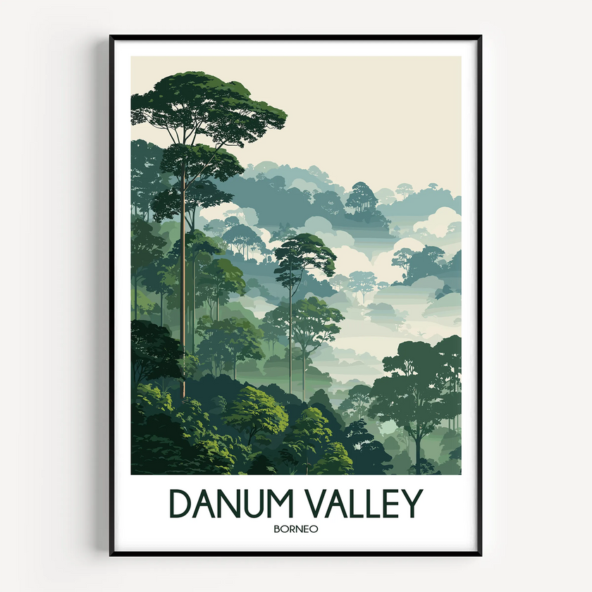 Danum Valley Destination Art Gift