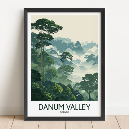 Danum Valley Souvenir Poster Print