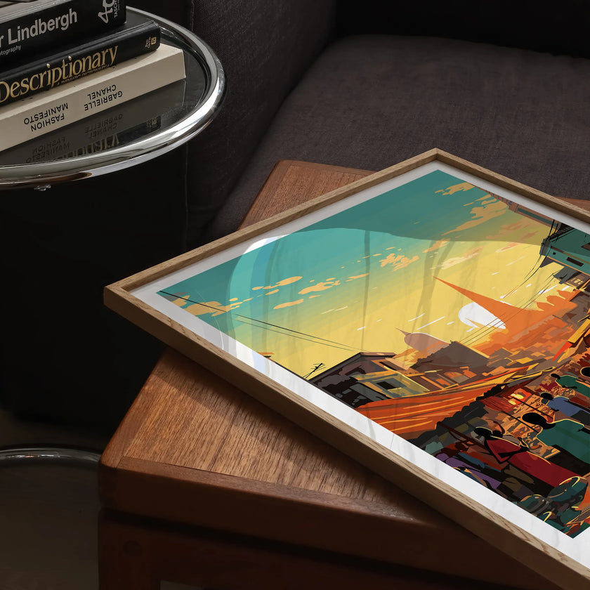 Dar Es Salam Modern Travel Poster