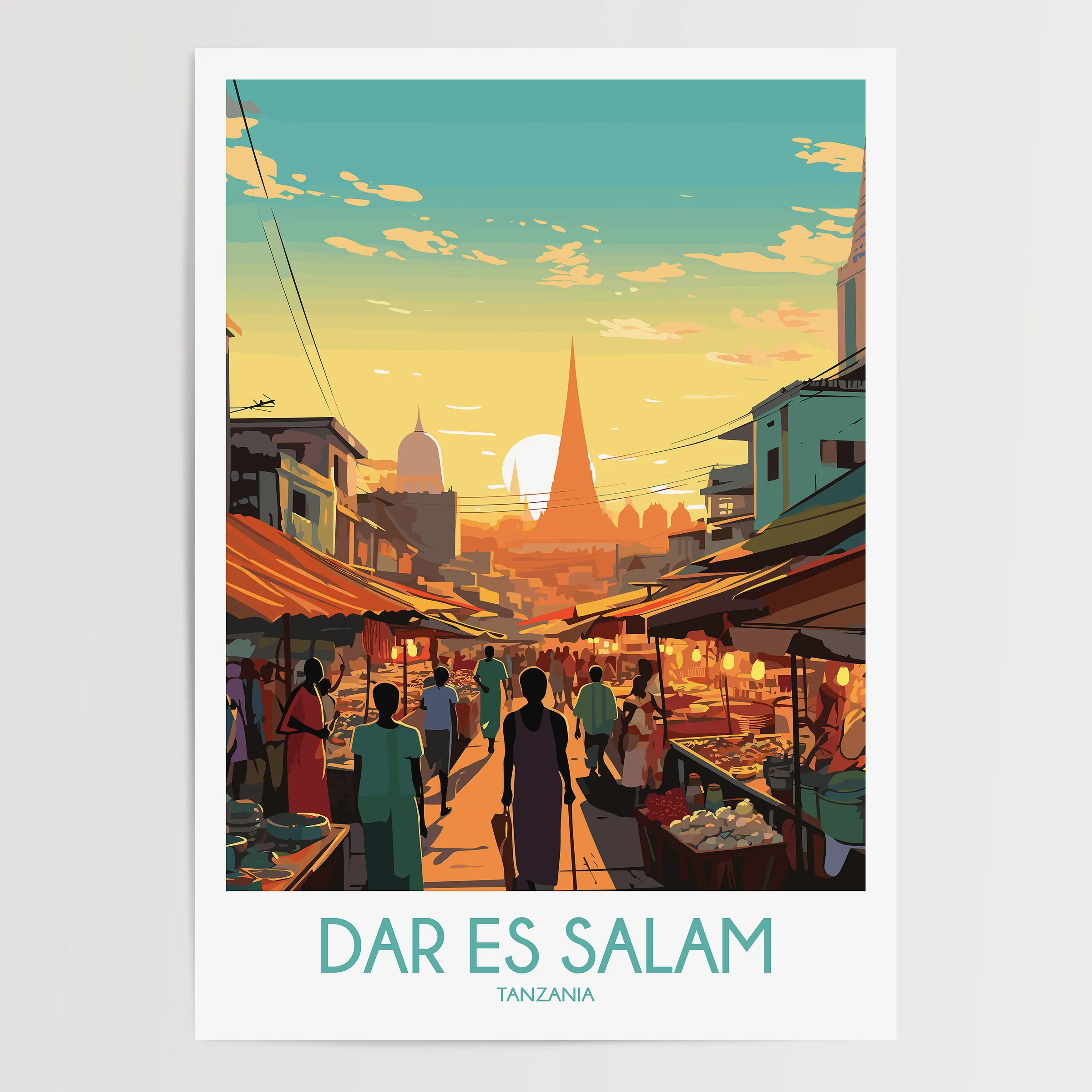 Dar Es Salam Travel Memory Gift