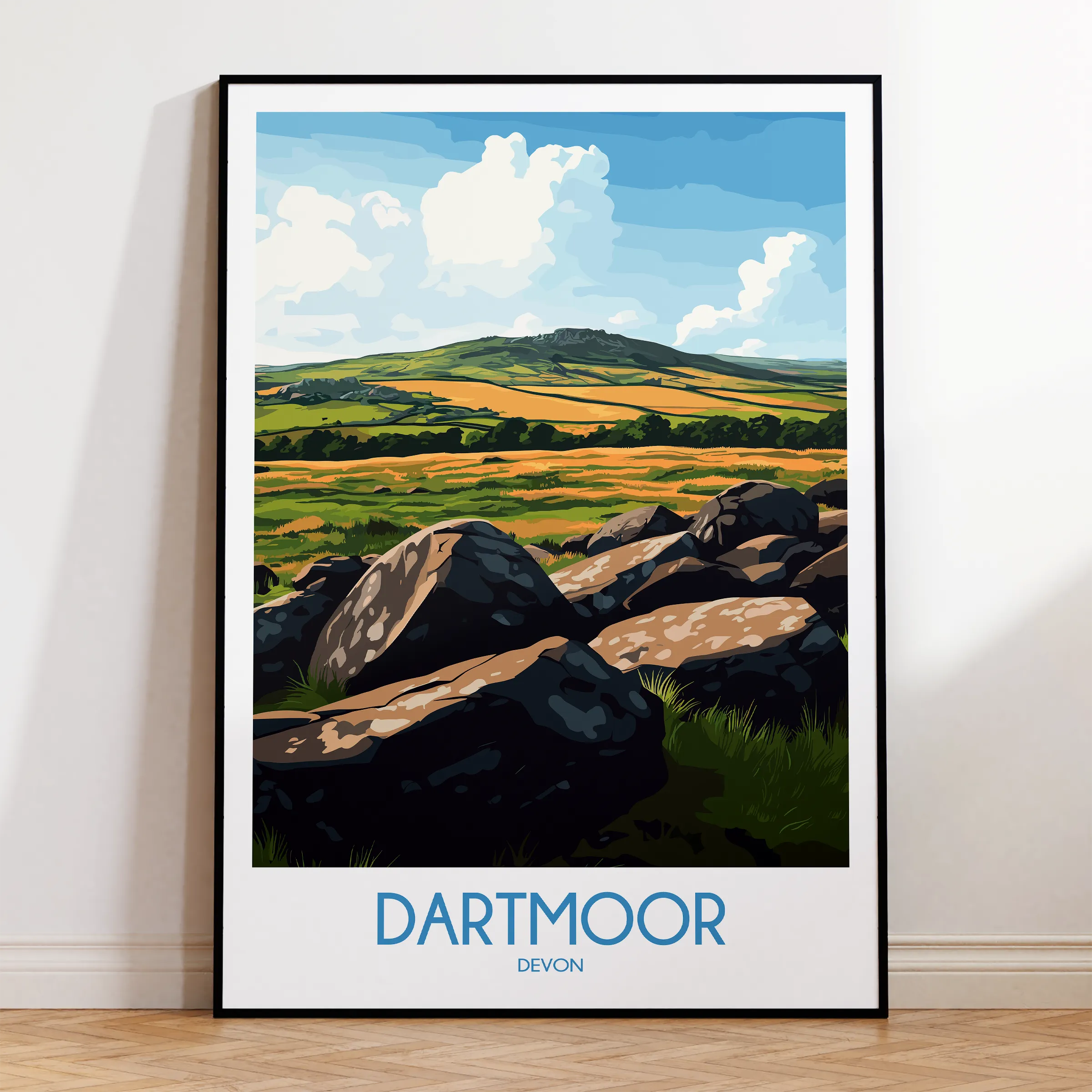 Dartmoor Minimalist Wall Art