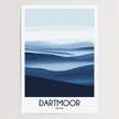 Dartmoor Modern Travel Poster