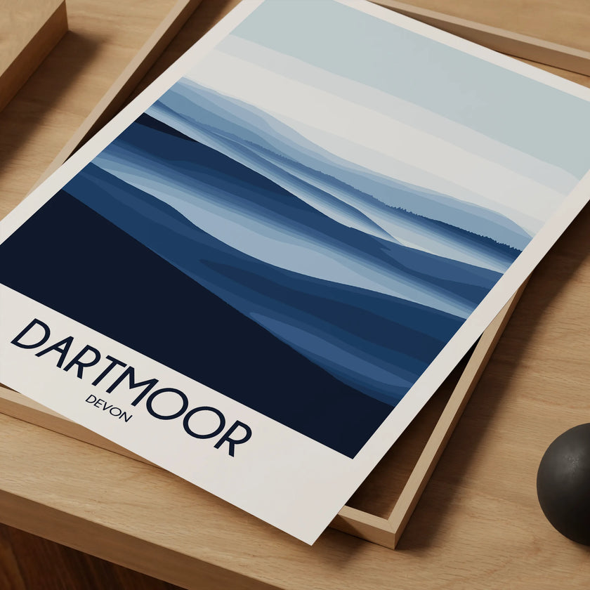 Dartmoor Souvenir Poster Print