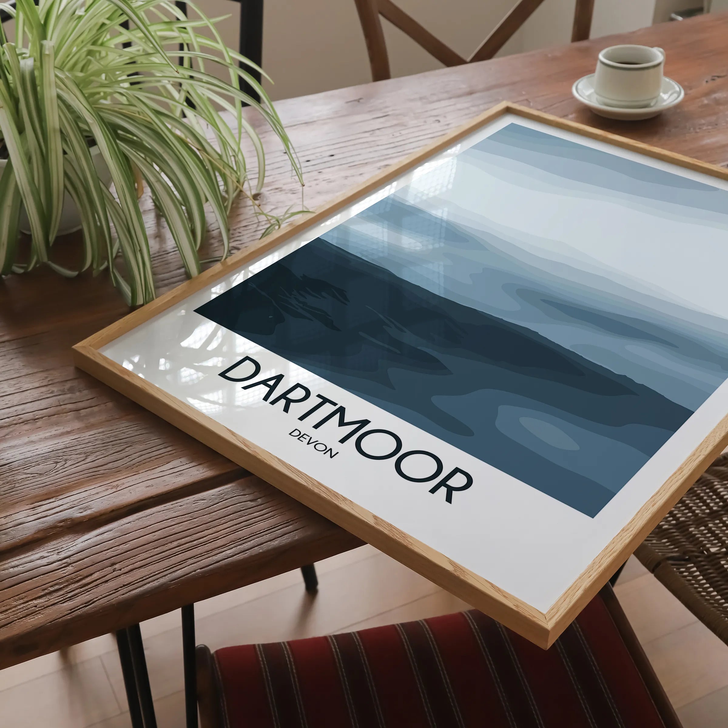 Dartmoor Vintage Style Print