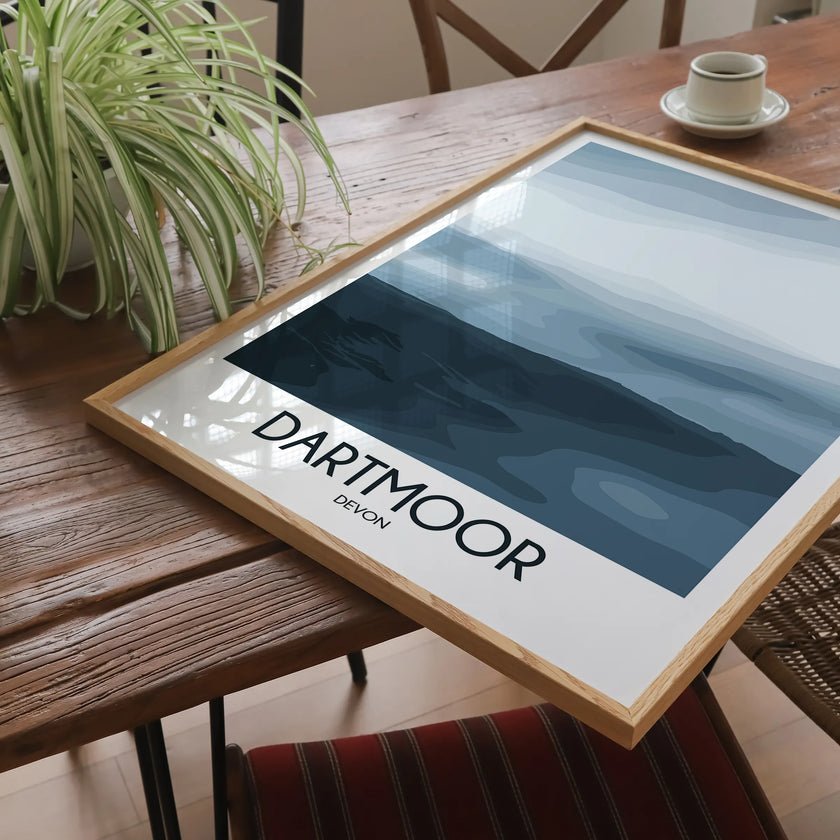 Dartmoor Vintage Style Print