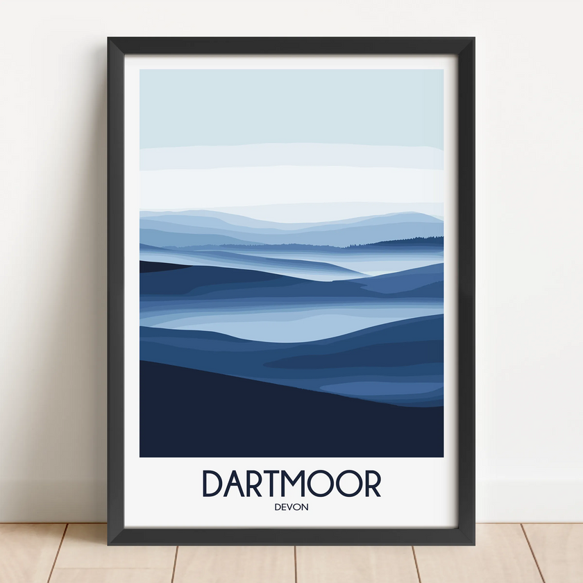 Dartmoor Vintage Style Print