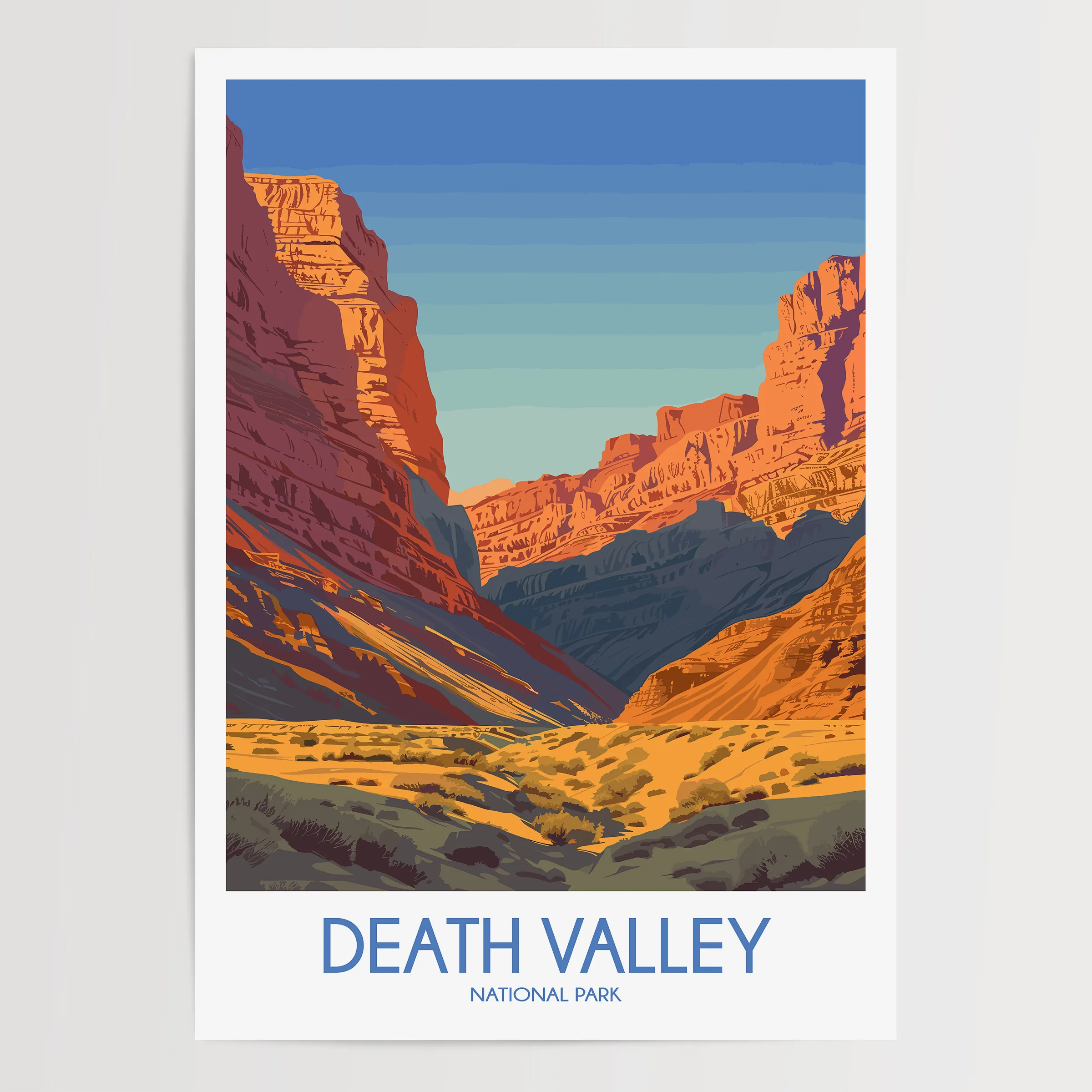 Death Valley Destination Art Gift
