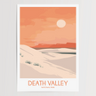 Death Valley Minimalist Wall Art