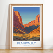 Death Valley Modern Travel Poster