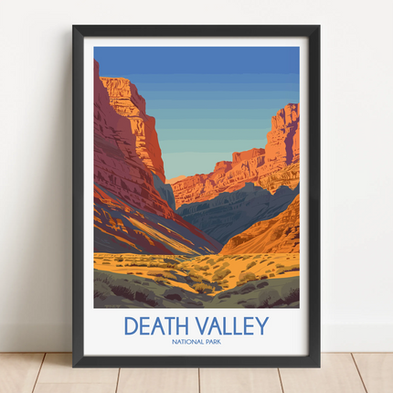 Death Valley Souvenir Poster Print