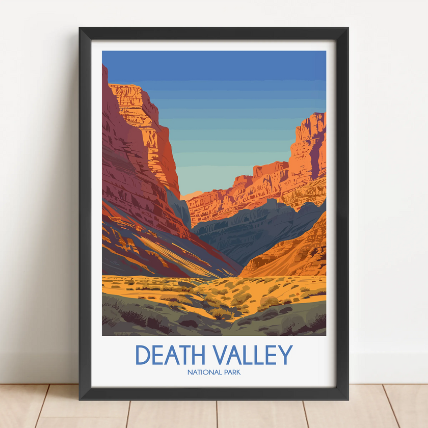 Death Valley Souvenir Poster Print