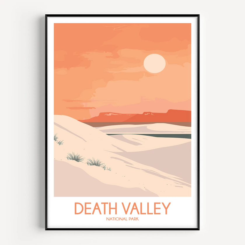 Death Valley Travel Memory Gift