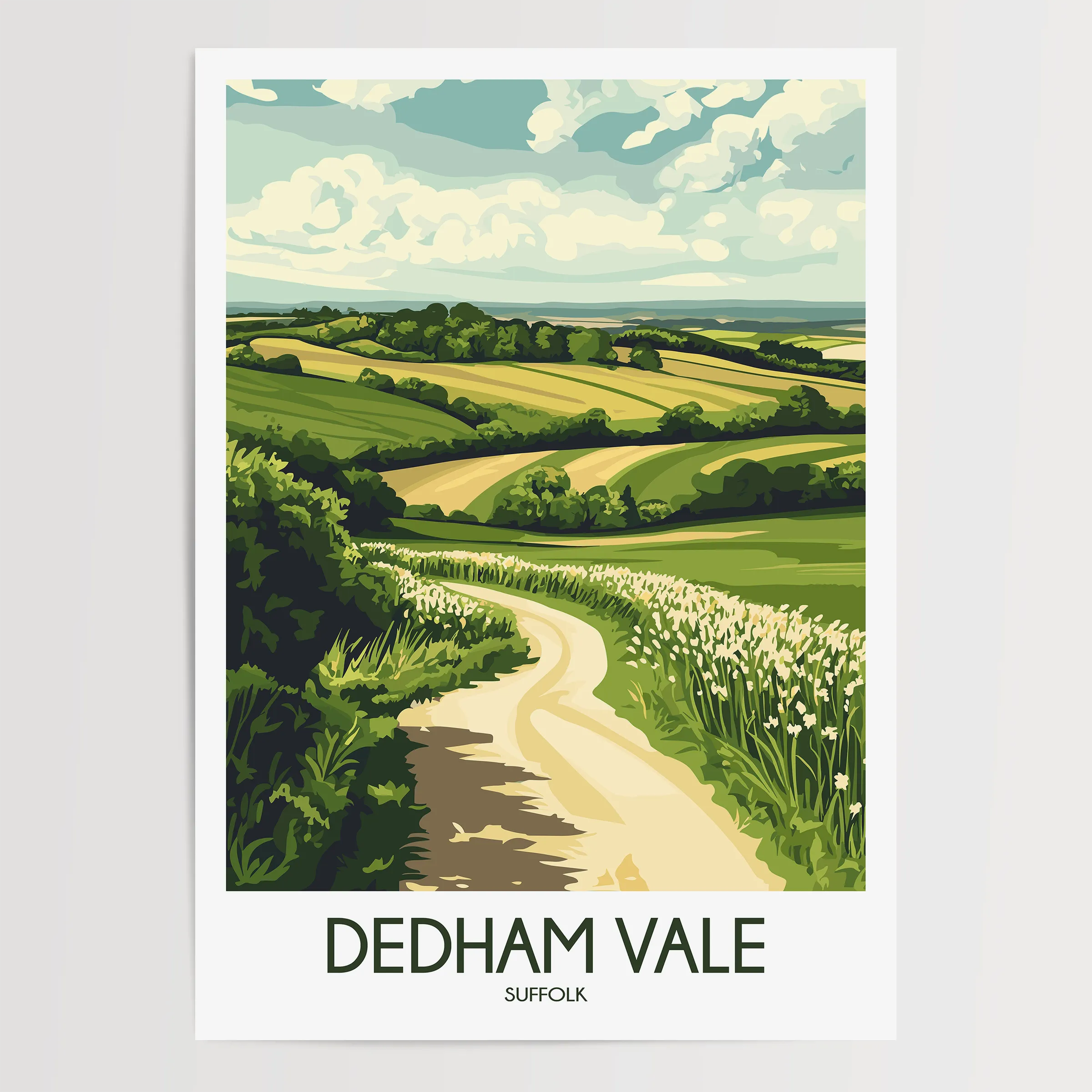 Dedham Vale Minimalist Wall Art