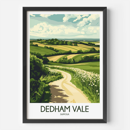 Dedham Vale Vintage Style Print
