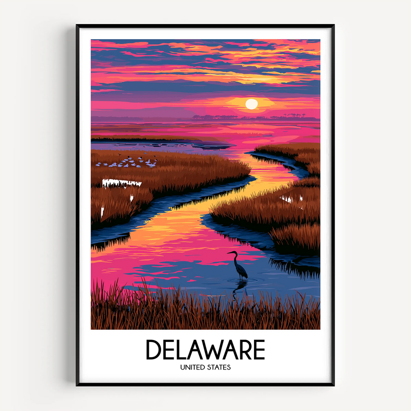 Delaware Gallery Quality Print