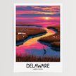 Delaware Minimalist Wall Art