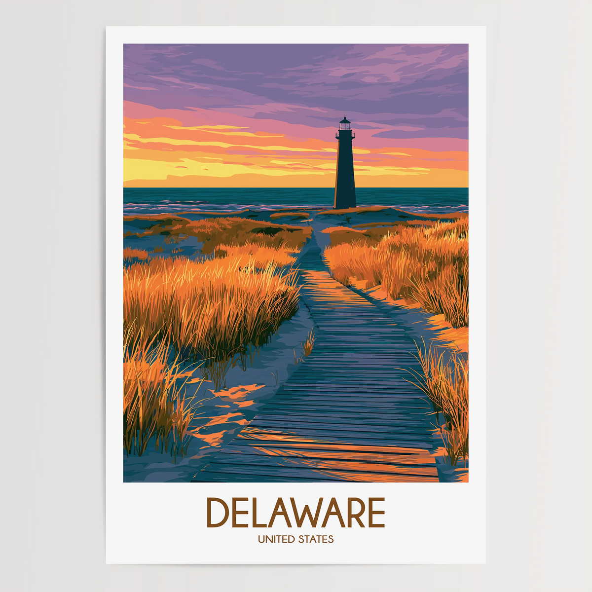 Delaware Scenic Landscape Art