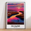 Delaware Souvenir Poster Print