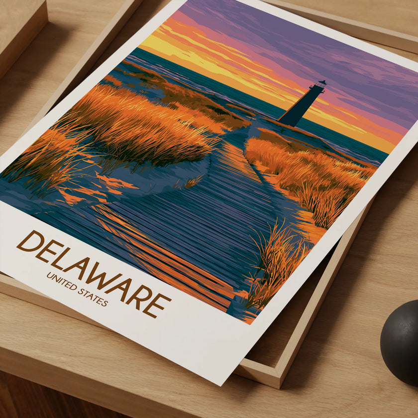Delaware Travel Memory Gift
