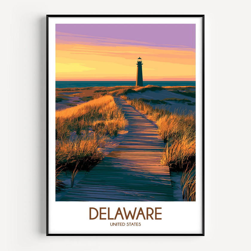 Delaware Travel Memory Gift