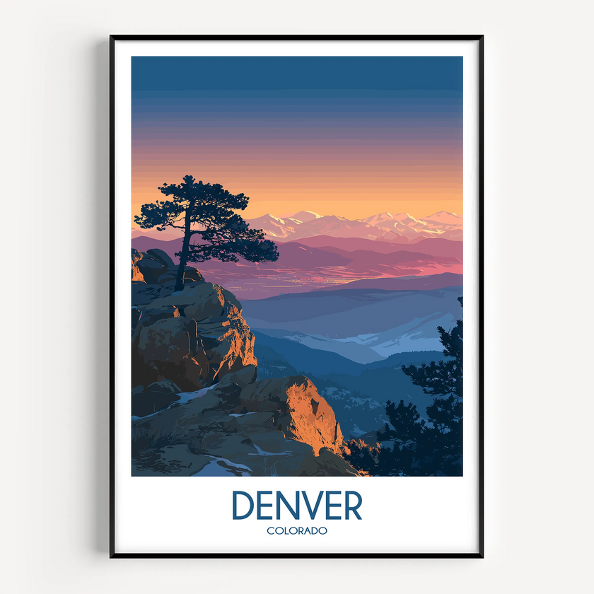 Denver Scenic Landscape Art