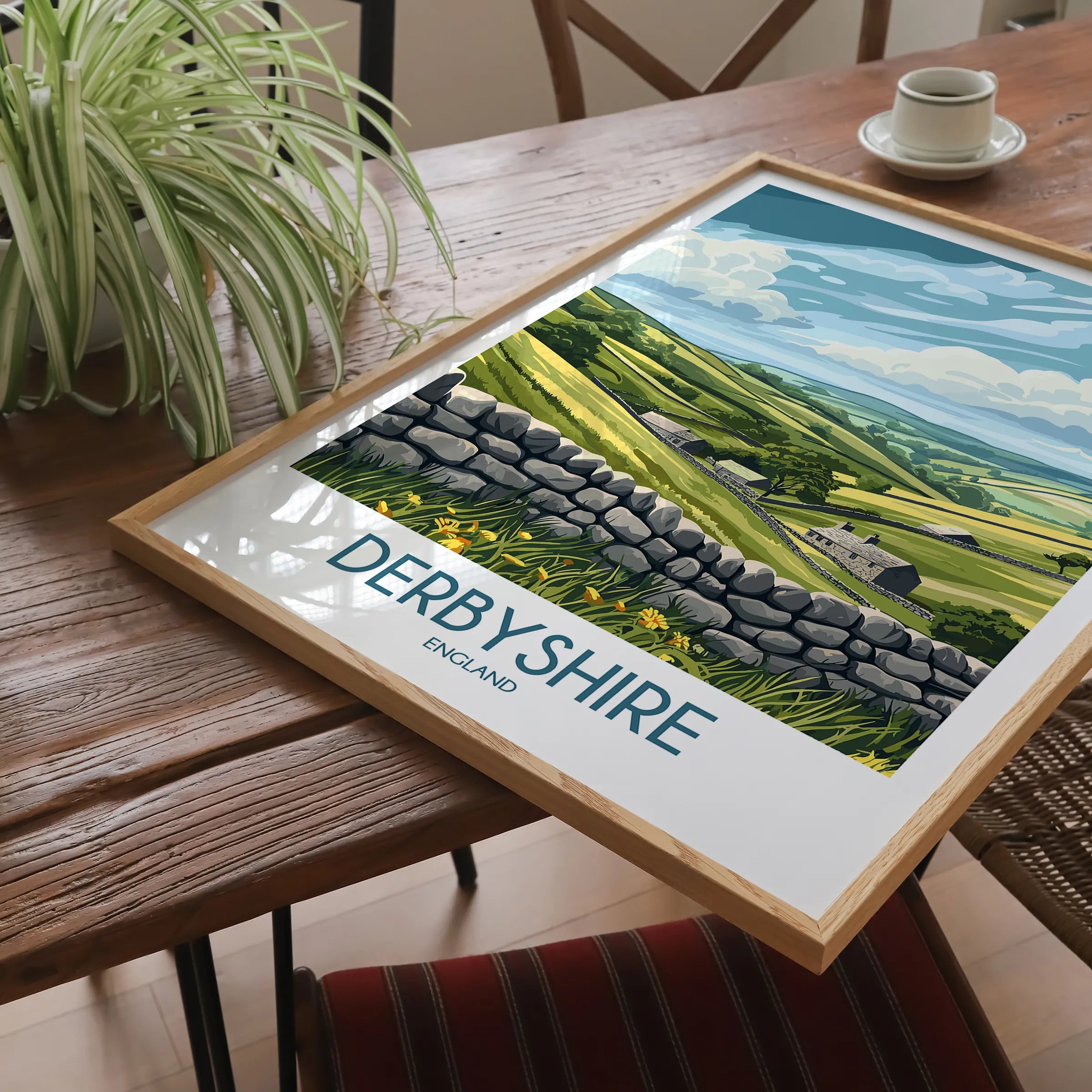 Derbyshire Destination Art Gift