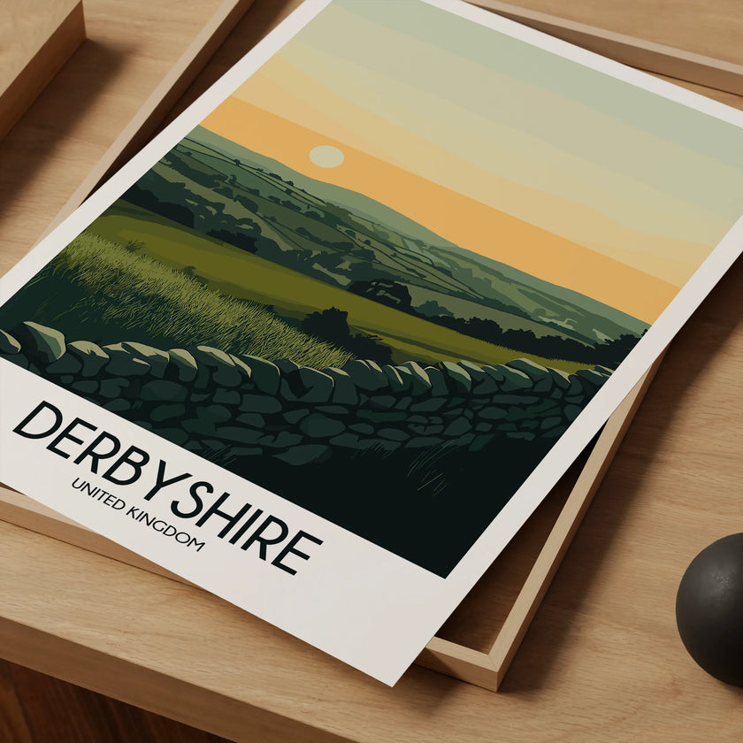 Derbyshire Gallery Quality Print