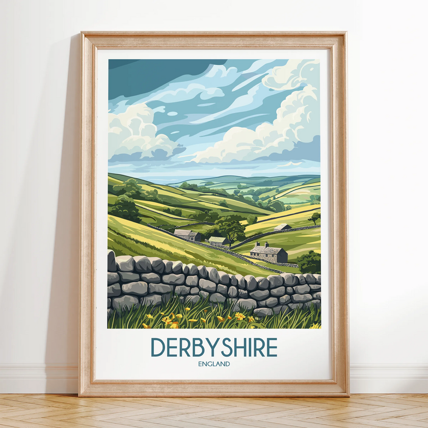 Derbyshire Gallery Quality Print