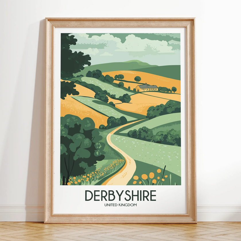 Derbyshire Gallery Quality Print