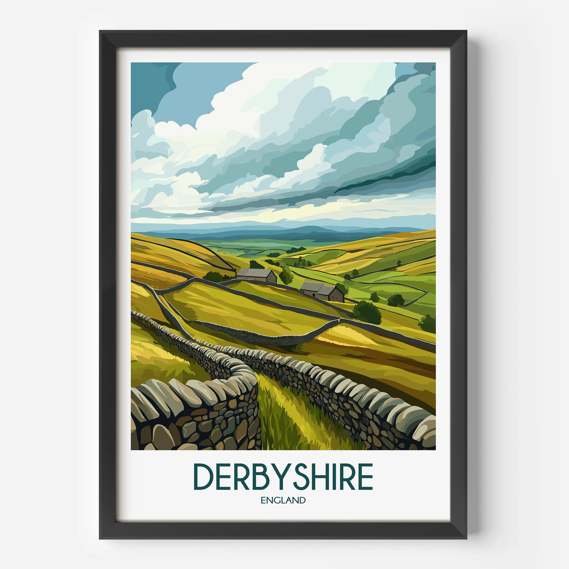 Derbyshire Gallery Quality Print